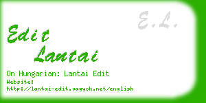 edit lantai business card